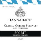 HANNABACH / 500MT 黒 MT ミディアムテンション クラシックギター弦