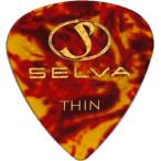 SELVA / Rubber Grip Pick Tear Drop Thin （ラバー滑り止め付） Shell (横浜店)