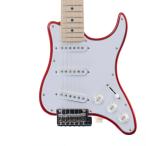 ( б/у )TRAVELER GUITAR / Travelcaster Deluxe Candy Apple Red ( перевод есть ) ( слива рисовое поле магазин )