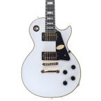 (中古)Epiphone / Inspired by Gibson Custom Les Paul Custom Alpine White (梅田店)