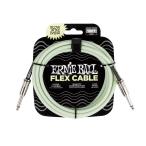 ERNIE BALL / EB6436 FLEX CABLE 10FT GLOW IN DARK S/S ギターシールドケーブル (福岡店)