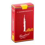 Vandoren / ソプラノサックス リード JAVA RED バンドレン 10枚入 ファイルドカット 2 (ノナカ正規品)(お取り寄せ商品)