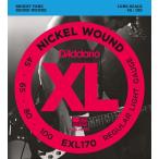 (WEBSHOPクリアランスセール)D'Addario / EXL170 Regular Light ダダリオ エレキベース用 ベース弦 1セット