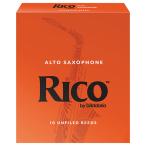 DAddario Woodwinds / RICO アルトサックス用リード オレンジ箱 10枚入 リコ ダダリオ 3 (LRIC10AS3)(お取り寄せ商品)(WEBSHOP)