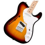 (WEBSHOPクリアランスセール)Squier by Fender / Affinity Series Telecaster Thinline Maple Fingerboard White Pickguard 3-Color Sunburst スクワイヤー