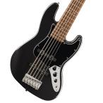 Squier by Fender / Affinity Series Jazz Bass VI Laurel Fingerboard Black Pickguard Black Metallic スクワイヤー (6弦ベース)(YRK)
