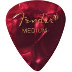Fender / Premium Celluloid 351 Shape Picks Medium Red Moto 12枚入り フェンダー ピック(YRK)