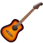 (WEBSHOP клиренс распродажа )Fender / California Standard Redondo Mini with Bag Spruce Top 3-Color Sunburst крыло ( Short шкала )