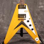 Epiphone / Inspired by Gibson Custom 1958 Korina Flying V (White Pickguard) Aged Natural(2.66kg)(S/N 23121522046)(YRK)