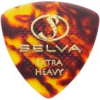 Selva / Rubber Grip Pick オニギリ Extra Heavy Shell 材質：セルロース 色：シェル （ラバー滑り止め付）(WEBSHOP)