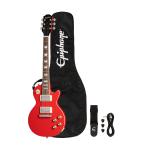 (在庫有り) Epiphone/Power Players Les Paul Lava Red (ギグバッグ/ストラップ/ピック/ギターケーブル付属!) エレキギター(YRK)