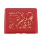 Teeda / SNOOPY BAND COLLECTION スヌーピー×リードケース B♭クラリネット用 レッド 5枚収納 SCL-05R (お取り寄せ商品)