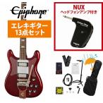 Epiphone / Crestwood Custom Tremotone Cherry (CH) クレストウッド GP-1アンプ付属エレキギター初心者セットR(YRK)