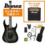 Ibanez / Gio GRG320FA-TKS (Transparent Black Sunburst) Marshall MG10アンプ付属エレキギター初心者セットR