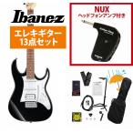 Ibanez / GRX40 Black Night GRX40-BKN GIO Series 入門用  GP-1アンプ付属エレキギター初心者セットR