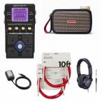 ZOOM / MS-80IR+ MultiStomp マルチエフェクター ズーム ストンプボックス[純正アダプター + Spark GO 同時購入セット] フェンダー ケーブル(赤)