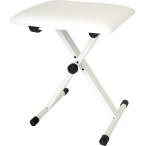 KC / KBBC-01/WH キーボードベンチ (ピアノ椅子)