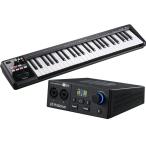 PreSonus プレソナス / Revelator io24 (49鍵盤 MIDIキーボード A-49 BK セット！) USBオーディオ/MIDIインターフェース