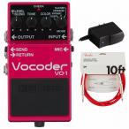BOSS / VO-1 Vocoderboko-da- оригинальный адаптор PSA-100S2+Fender кабель (Fiesta Red/3m) одновременно покупка комплект 