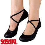 SASAKI ササキ スポーツ エレガンスシューズ (138) 新体操 体操 シューズ ソックス 靴 くつ 足 つま先 革 レザー ゴム