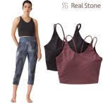 [2024 осень-зима ]RealStone настоящий Stone medium верх cup имеется (RF-L019T) йога йога одежда фитнес одежда женский майка внутренний Cami 
