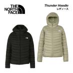 ザ・ノース・フェイス THE NORTH FACE アウトドア ジャケット レディース サンダー フーディ NYW82311 ハイブリッドダウン 2024秋冬継続 アウター