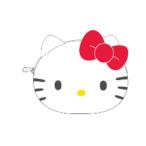 マル3065014300 【サンリオキャラクター】フェイスポケットポーチ【キティポケット】【ハローキティ】【キティちゃん】【キティ】【きてぃ】【サンリオ】【ポ…