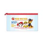 ケイPAW-VFP-RD  【パウ・パトロール】【PAW Patrol】ビニールフラットポーチ【レッド】【赤】【マーシャル】【チェイス】【スカイ】【アニメ】【映画】【ケー…