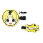 ショッピングbts butter エス15551　【TinyTAN】【タイニータン】ラバー前髪クリップ【J-HOPE】【ジェイホープ】【ホソク】【ホビ】【Butter】【BTS】【防弾少年団】【バンタン】【arm…