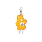 エス16224 【ケアベア】【CAREBEARS】ラバーリールキーホルダー【Birthday Bear】【クマ】【くま】【動物】【アニマル】【アメキャラ】【キーホルダー】【キ…