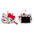 ケイKT50-FPC-RD  【サンリオキャラクターズ】【50THシリーズ】フェイスパスケース【レッド】【赤】【ハローキティ】【キティ】【きてぃ】【50周年】【ポーチ…