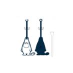 マル1525007700  【送料無料】【ムーミン】【Moomin】ティーキーパー【ブルーなブルー】【ミイ】【リトルミイ】【アニメ】【絵本】【ゴルフ用品】【ティー】【…