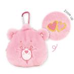 ティCB-5544234LA  【送料無料】【ケアベア】【CAREBEARS】カラビナ付きぬいぐるみファスナーポーチ【ラブアロットベア】【クマ】【動物】【アニマル】【アメ…