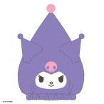 マル3765001700  【サンリオキャラクターズ】バラエティキャップ【クロミ】【お風呂上り】【プール】【タオル】【たおる】【雑貨】【グッズ】【かわいい】
