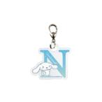 ティSR-5546132CN  【送料無料】【日本製】【サンリオキャラクターズ】ミニっとイニシャルチャーム【N】【シナモロール】【シナモン】【キーホルダー】【キー…