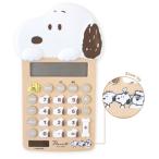 tiSN-5543658BB [ бесплатная доставка ][ Snoopy ][SNOOPY] эмблема калькулятор [ Brown ][ чай ][ Brother ][ Peanuts ][ Woodstock ][..-.-][a...