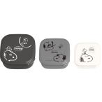 ショッピングスヌーピー カミ305312【送料無料】【日本製】【スヌーピー】【SNOOPY】入れ子ランチボックス3個入り【じっとみつめて】【ピーナッツ】【ウッドストック】【すぬーぴー】…