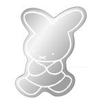 ティMF-5545316WH 【miffy】【ミッフィー】デコレーションミラー【ホワイト】【白】【70thヒストリー】【ウサギ】 【ミッフィーちゃん】【ディック・ブルーナ…