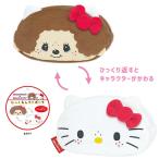 kla130906monchichi× Sanrio герой z..... авторучка сумка monchichi× Hello Kitty сотрудничество кейс авторучка inserting кисть коробка место хранения канцелярские товары школа 