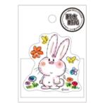 カミ227285 【送料無料】【10枚セット】【セット】【セット商品】【日本製】【ADO MIZUMORI】【水森亜土】ミニデコステッカー【ウサギ】【あどちゃん】【あど…