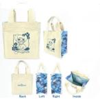 マリMDAN-077 【送料無料】【ディズニーキャラクター】ミニスクエアトートバッグ【ブルー】【青】【スティッチ】【リロアンドスティッチ】【アニメ】【映画】…