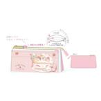 kami228233 [ бесплатная доставка ] оригинал треугольник мульти- пенал клубника кекс ....... животное животное сумка авторучка inserting кисть коробка место хранения документ .