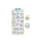 ショッピングデコ カミ230346 【10枚セット】　【セット】　【セット商品】　オリジナル　ウォーターインシールプチキャラ　あわわちゃん　ステッカー　プチ　ミニ　デコ