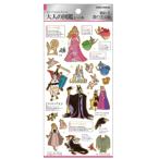 カミ228442 【10枚セット】　【セット】　【セット商品】　【日本製】　ディズニープリンセス　大人の図鑑シール眠れる森の美女　姫　アニメ　映画　シ
