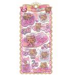 クラ135078 【10枚セット】　【セット】　【セット商品】　サンリオキャラクターズ 　キラキラウォーターインシールレオパードモード　ハローキティ　