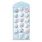 ショッピングD90 カミ230368 オリジナル　カプセルポップシールあわいろぽっぷ　ステッカー　シール　プチ　ミニ　ワンポイント　文房具　雑貨　グッズ　かわいい