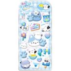ショッピングステッカー クラ136388 【10枚セット】　【セット】　【セット商品】　オリジナル　もちプニュ?ステッカーしまえなが　動物　アニマル　ステッカー　シール　プチ