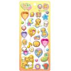 クラ136515 【10枚セット】　【セット】　【セット商品】　オリジナル　平成キャラクター　ぷくキラバルーンステッカーなっとうちゃん　平成メモリー　