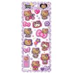 ショッピングシール クラ136432 【10枚セット】　【セット】　【セット商品】　サンリオキャラクターズ　もちもちマシュマロシールレオパードモード　ハローキティ　ステッ