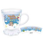 クラ135438 たまごっち　カフェ型グリッターカップてんしっち　ゲーム　カップ　コップ　マグ　食事　食器　キッチン　子供　キッズ　雑貨　グッズ　かわ